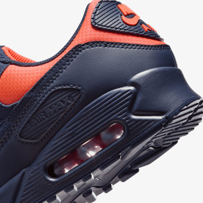 Nike | AIR MAX 90 { LEMON VENOM/BLACKENED BLUE-HYPER CRIMSON
