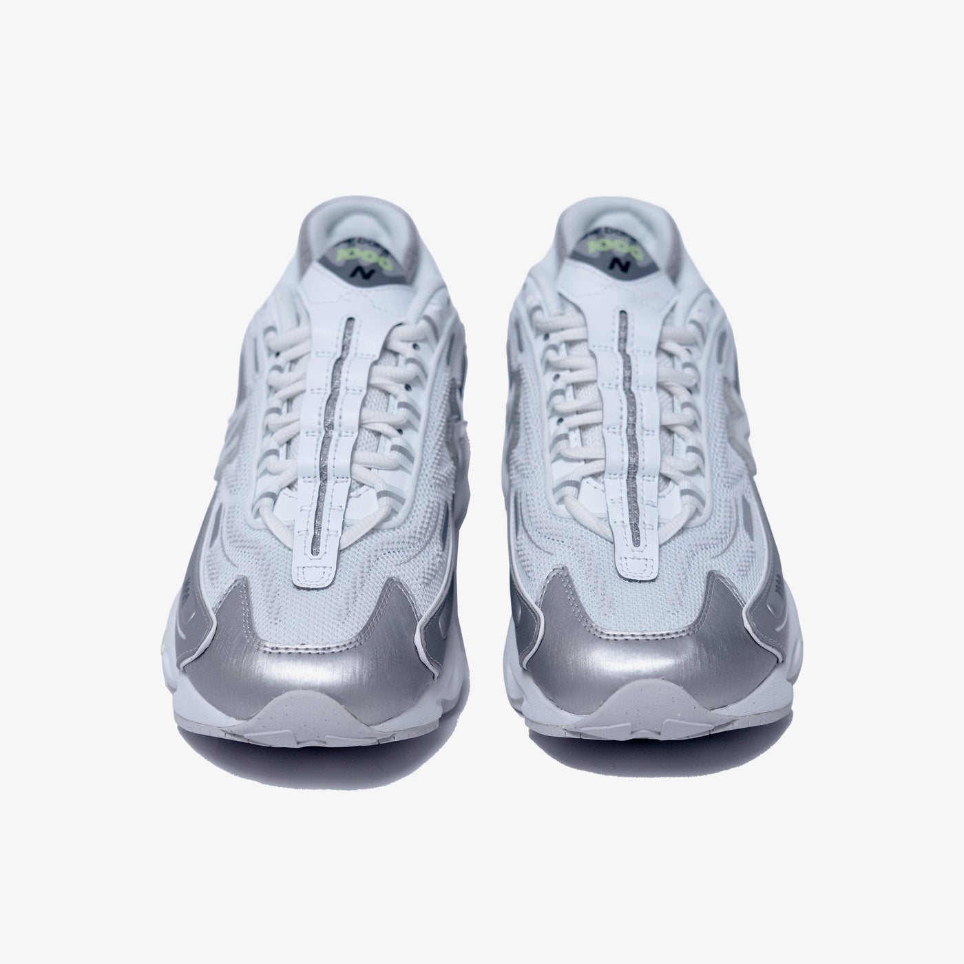 New Balance | 1000 { SILVER METALLIC/WHITE