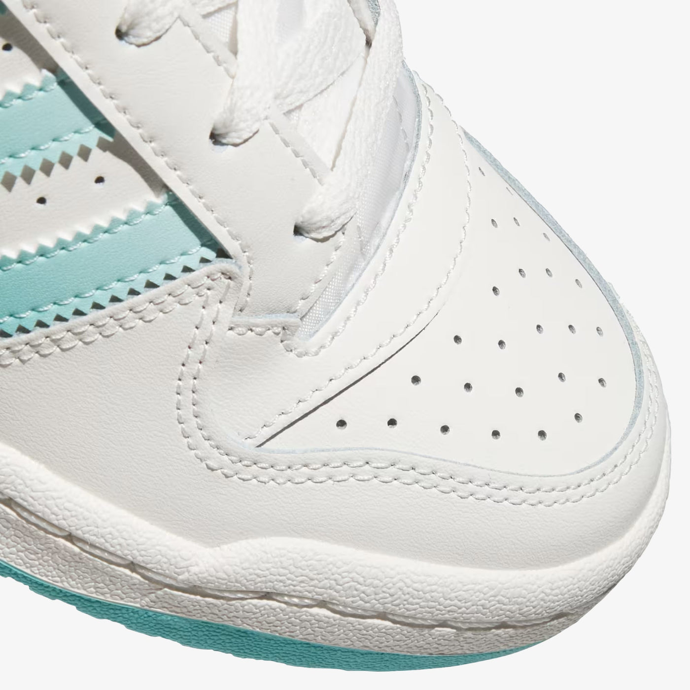 ADIDAS ORIGINALS | FORUM LOW CL { CLOUD WHITE/SEMI FLASH AQUA/EASY MINT