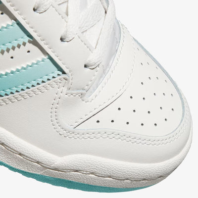 ADIDAS ORIGINALS | FORUM LOW CL { CLOUD WHITE/SEMI FLASH AQUA/EASY MINT