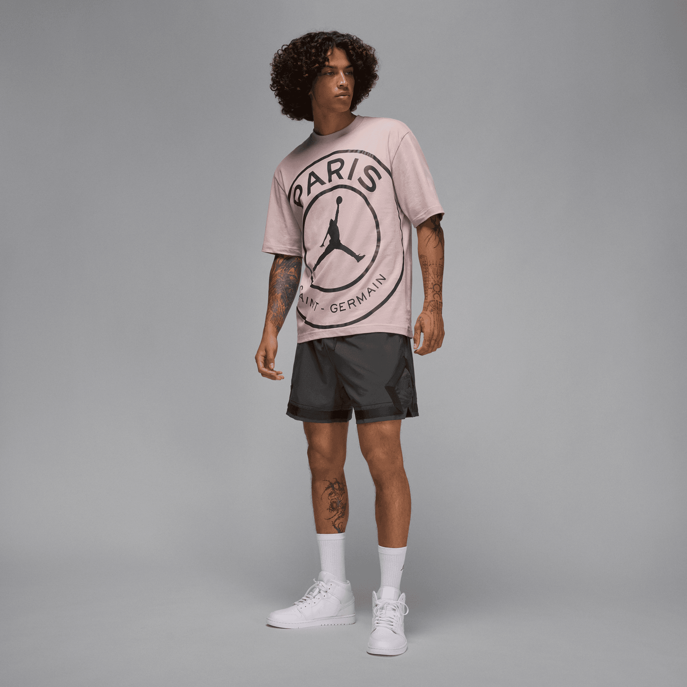 JORDAN | M J PSG DMND SHORT { ANTHRACITE/OFF NOIR/OFF NOIR
