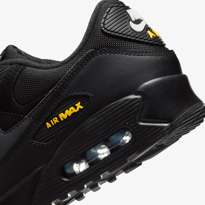Nike | AIR MAX 90 { BLACK/GOLD/WHITE