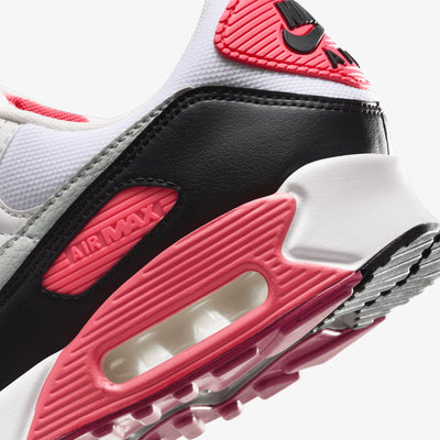 NIKE | AIR MAX 90 { WHITE/LIGHT SILVER-ASTER PINK-BLACK