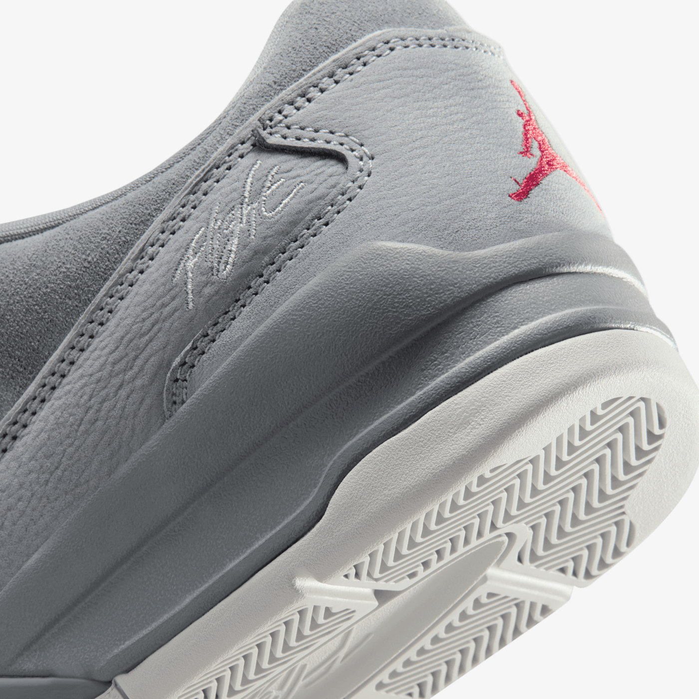 Jordan | FLIGHT COURT { COOL GREY/VARSITY RED-WOLF GREY