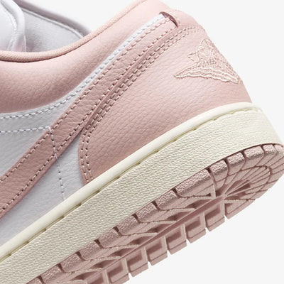 Jordan | AIR JORDAN 1 LOW { WHITE/PINK OXFORD-SAIL