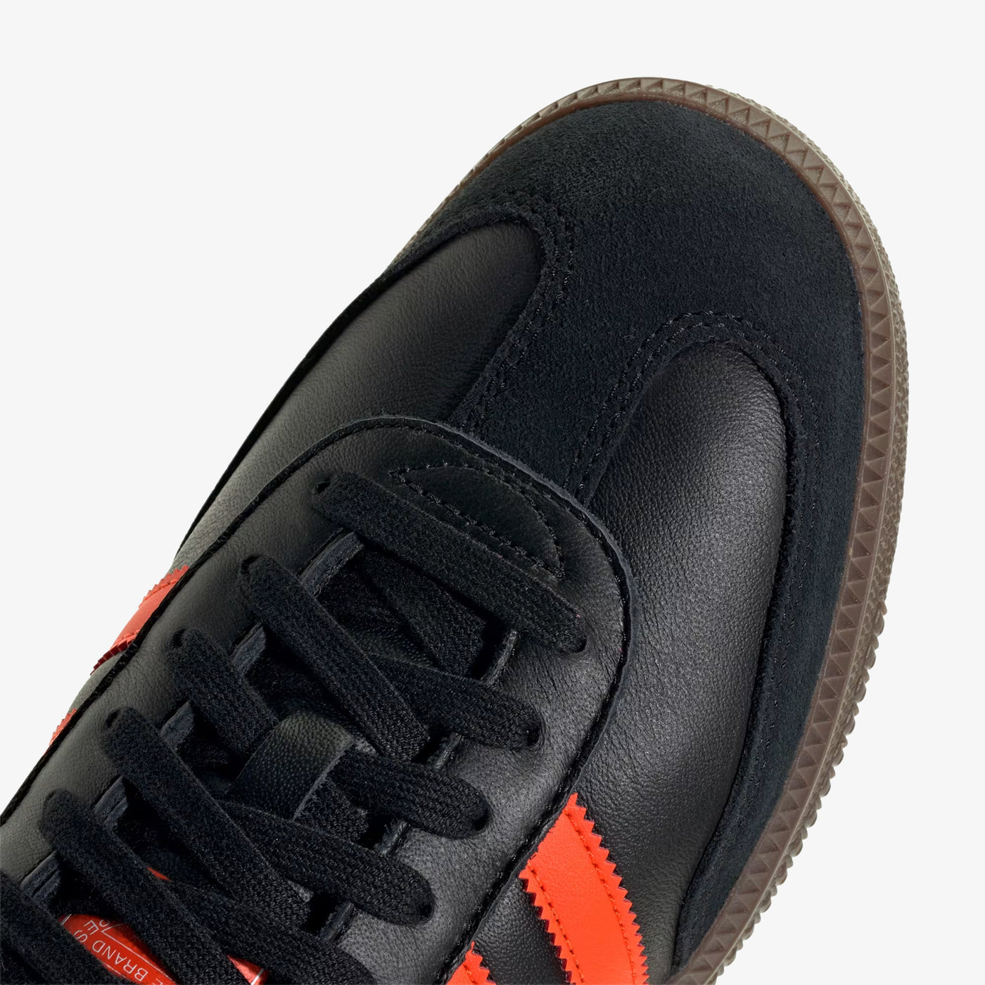 ADIDAS ORIGINALS | SAMBA OG { CORE BLACK/IMPACT ORANGE/GUM
