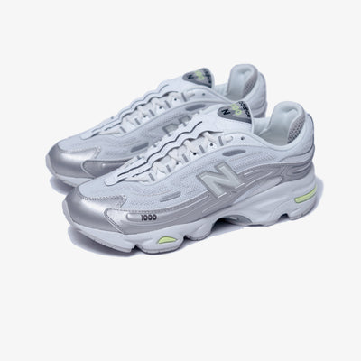 New Balance | 1000 { SILVER METALLIC/WHITE