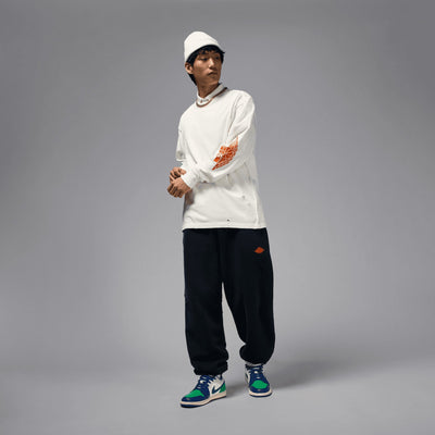 JORDAN | AIR JORDAN 1 LOW { SAIL/DEEP ROYAL BLUE-STADIUM GREEN