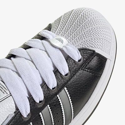 Adidas Originals | SUPERSTAR II { CORE BLACK/MATTE SILVER/CLOUD WHITE