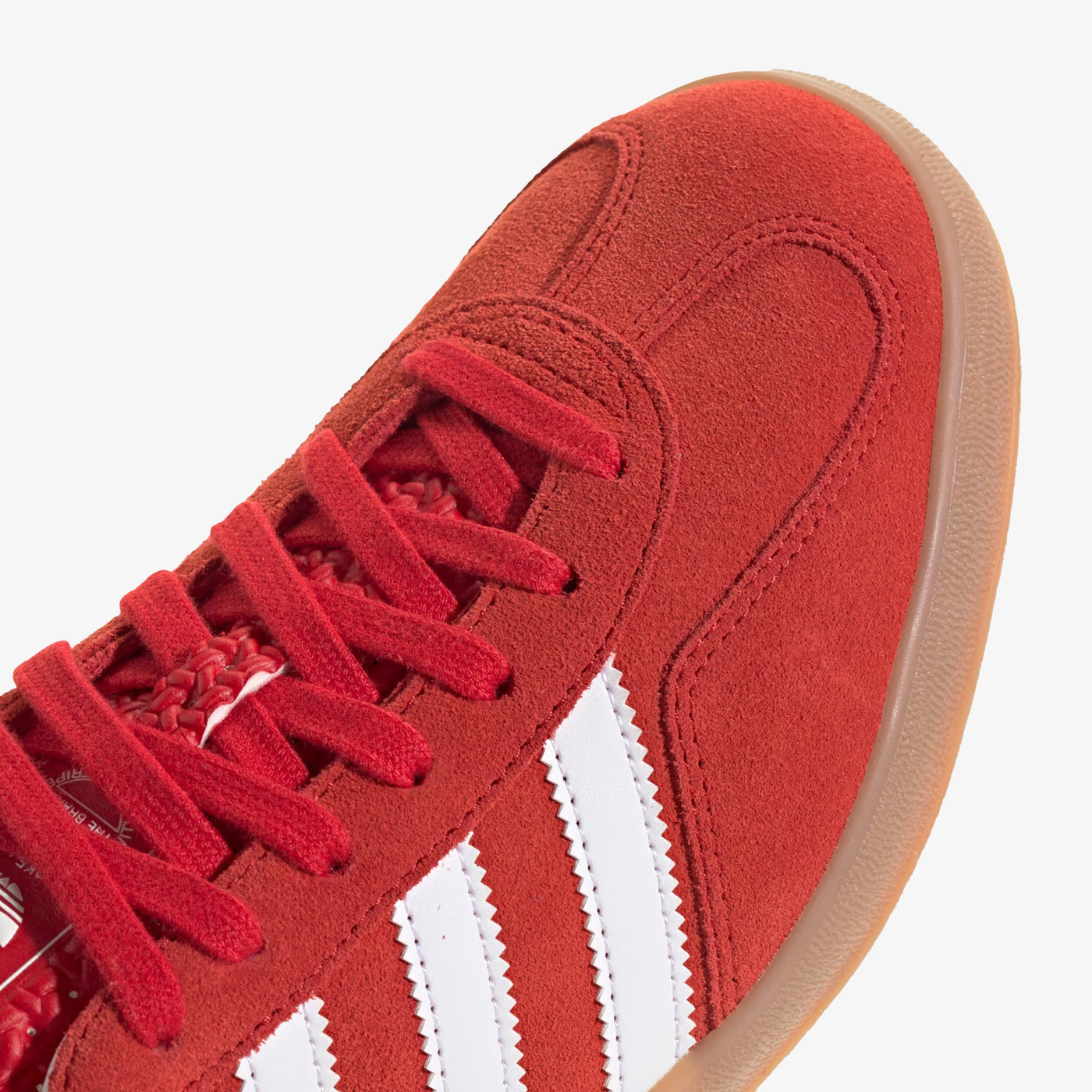 ADIDAS ORIGINALS | GAZELLE INDOOR { RED/WHITE