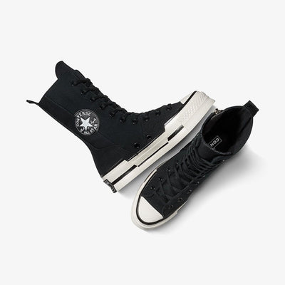 CONVERSE | CHUCK 70 PLUS X-HI { BLACK/WHITE