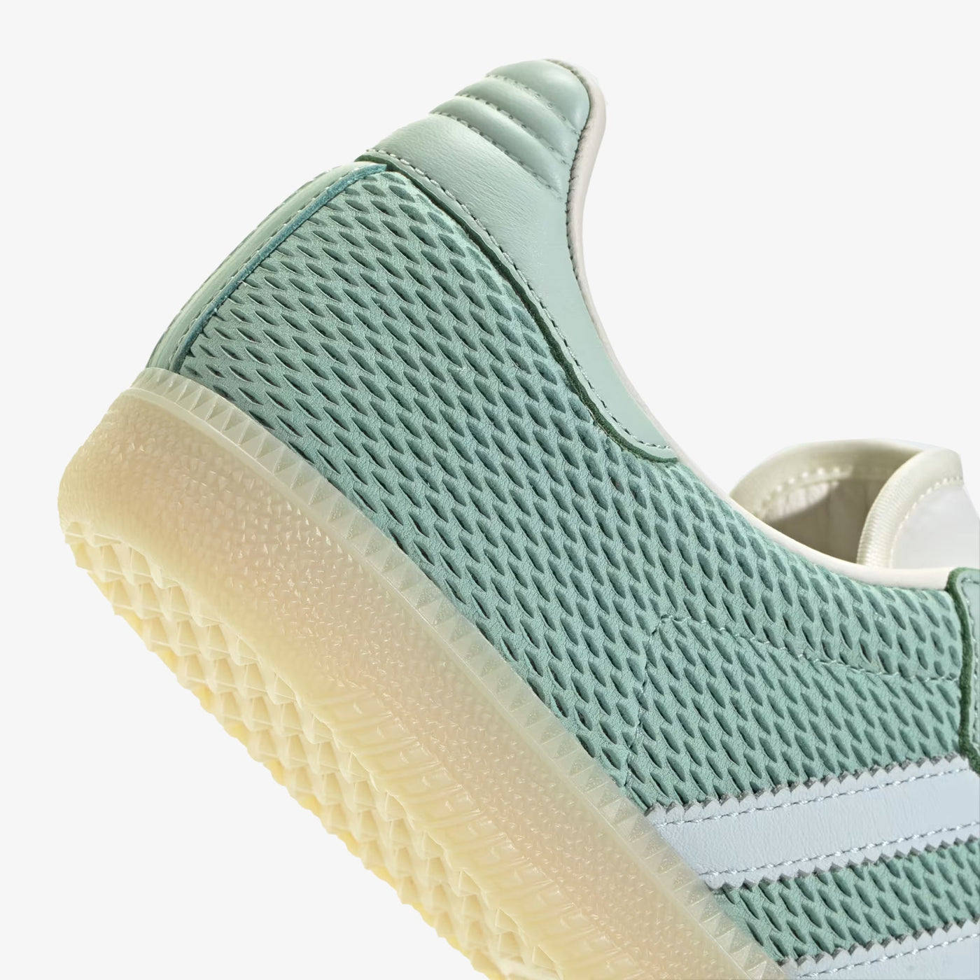 ADIDAS ORIGINALS | SAMBA OG { HAZY GREEN/SKY TINT/OFF WHITE