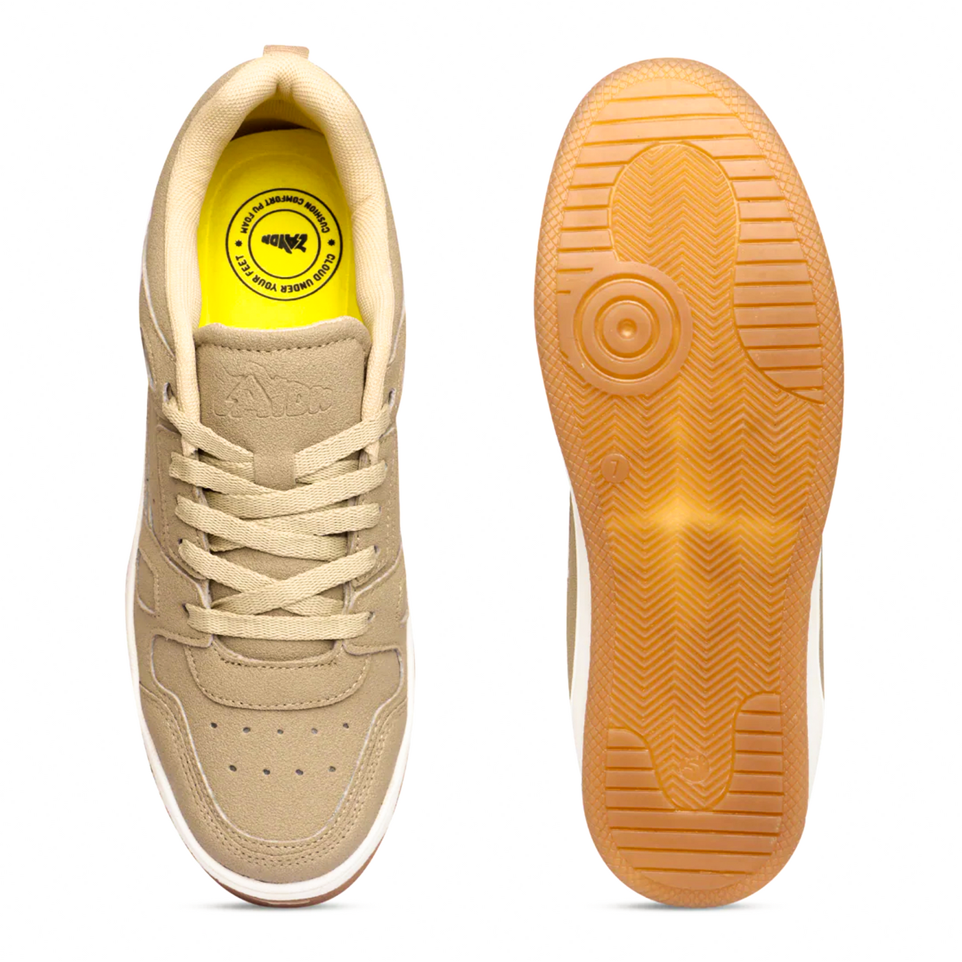 FRAPPE Caramel Men's casual sneaker