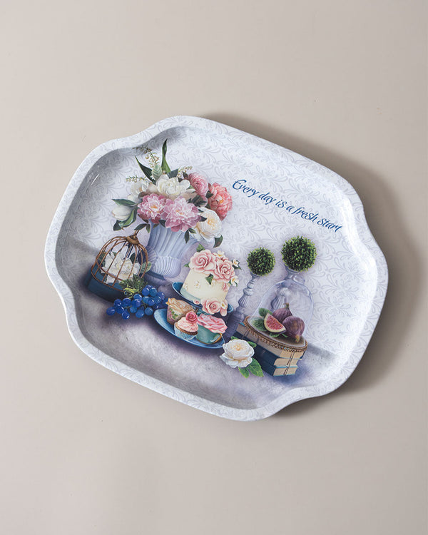 Fresh Start' Serving Tray - Set Of 2