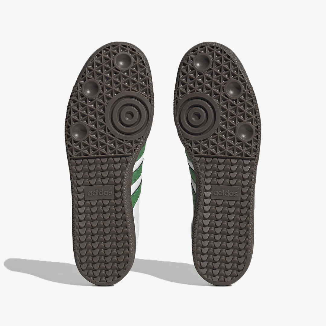 Adidas Originals | SAMBA OG  { CLOUD WHITE/GREEN