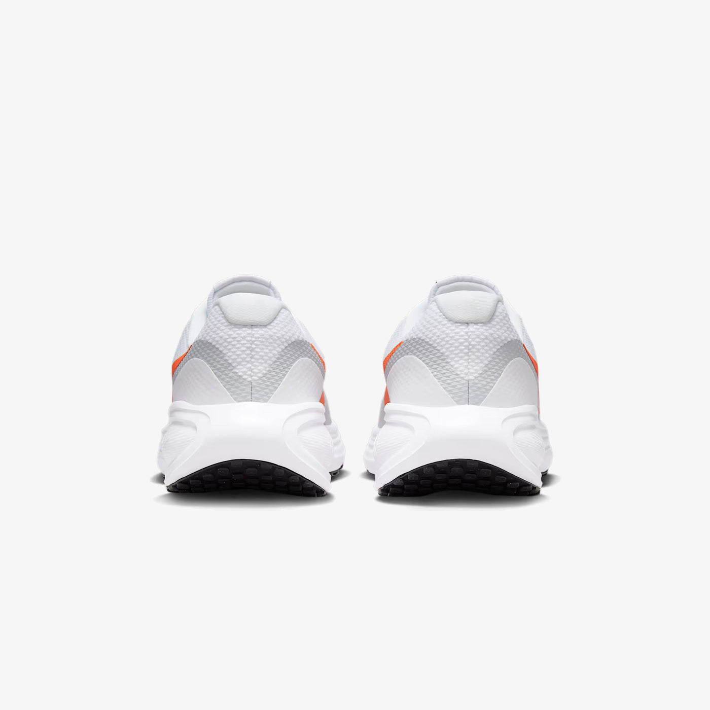 Nike | REVOLUTION 8 { WHITE/BRIGHT CRIMSON-PURE PLATINUM-BLACK