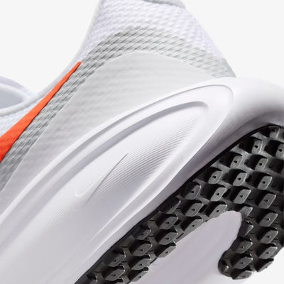 Nike | REVOLUTION 8 { WHITE/BRIGHT CRIMSON-PURE PLATINUM-BLACK