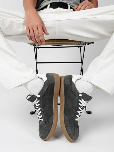 ASH - Everyday Grey Suede Sneakers