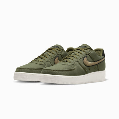 NIKE | AIR FORCE 1 LOW CANVAS { ARMY OLIVE/MATTE OLIVE-PHANTOM-BLACK