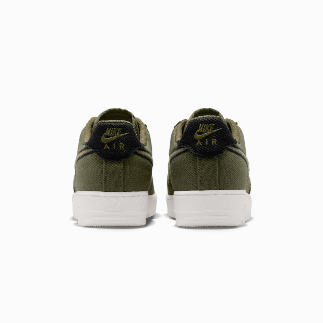 NIKE | AIR FORCE 1 LOW CANVAS { ARMY OLIVE/MATTE OLIVE-PHANTOM-BLACK