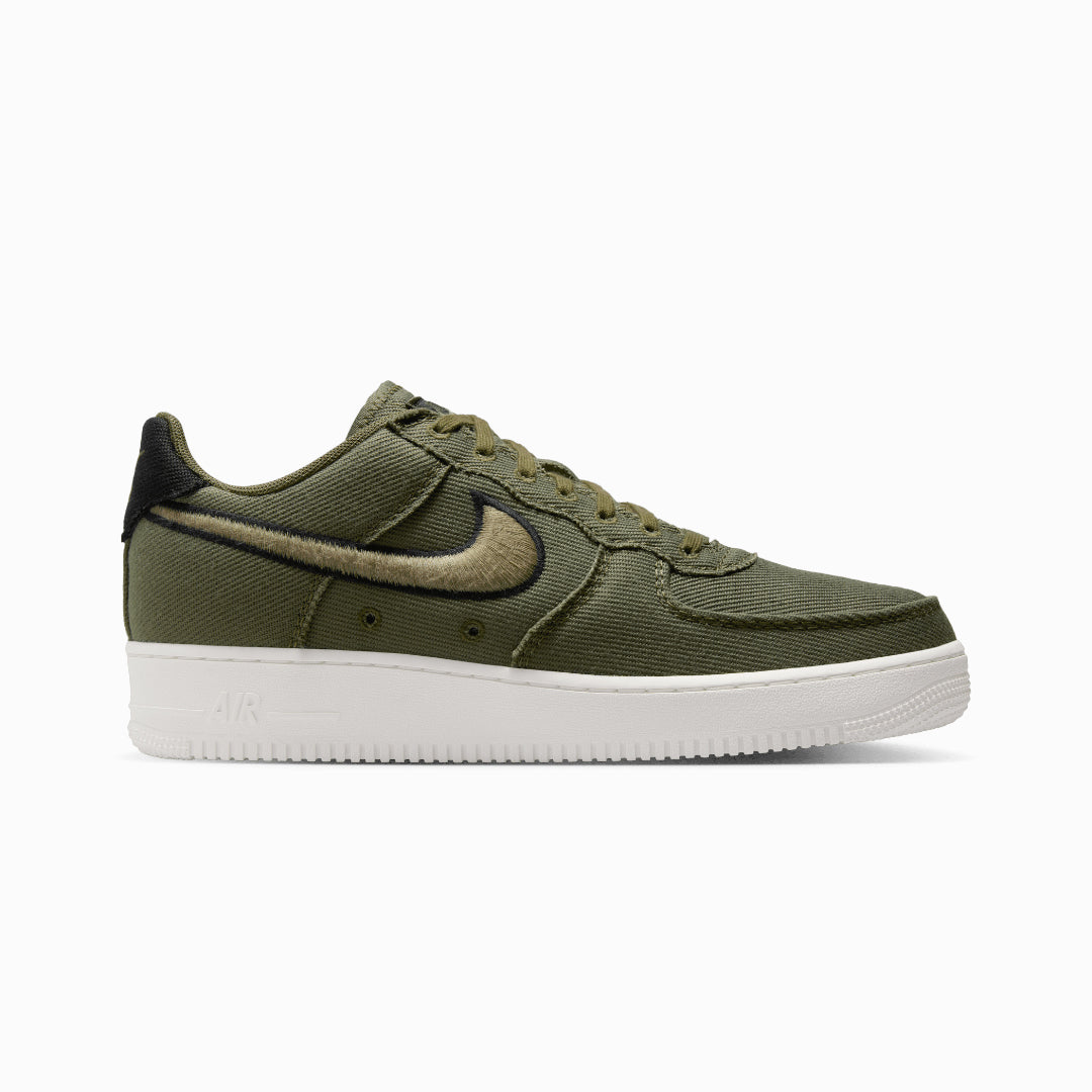 NIKE | AIR FORCE 1 LOW CANVAS { ARMY OLIVE/MATTE OLIVE-PHANTOM-BLACK