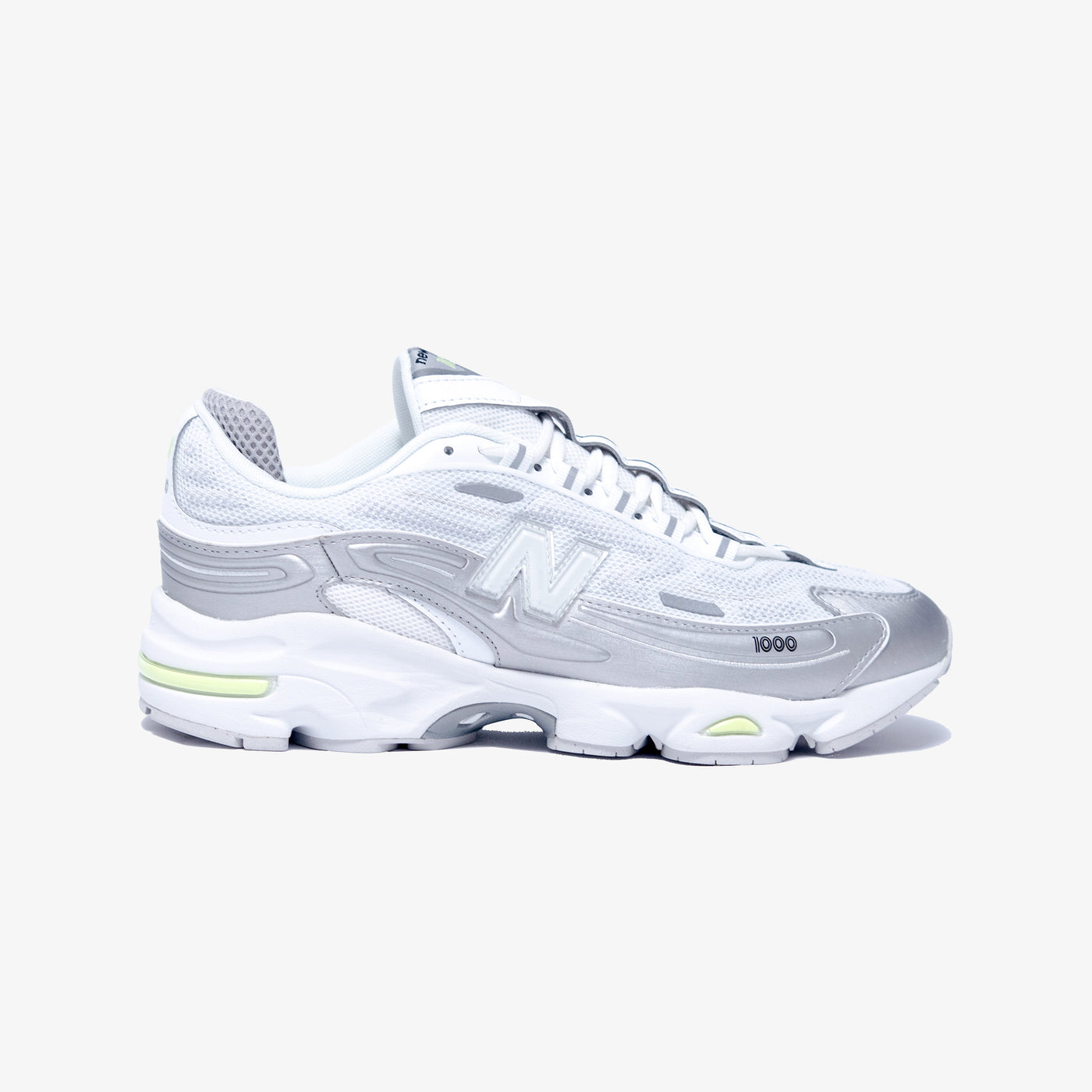 New Balance | 1000 { SILVER METALLIC/WHITE