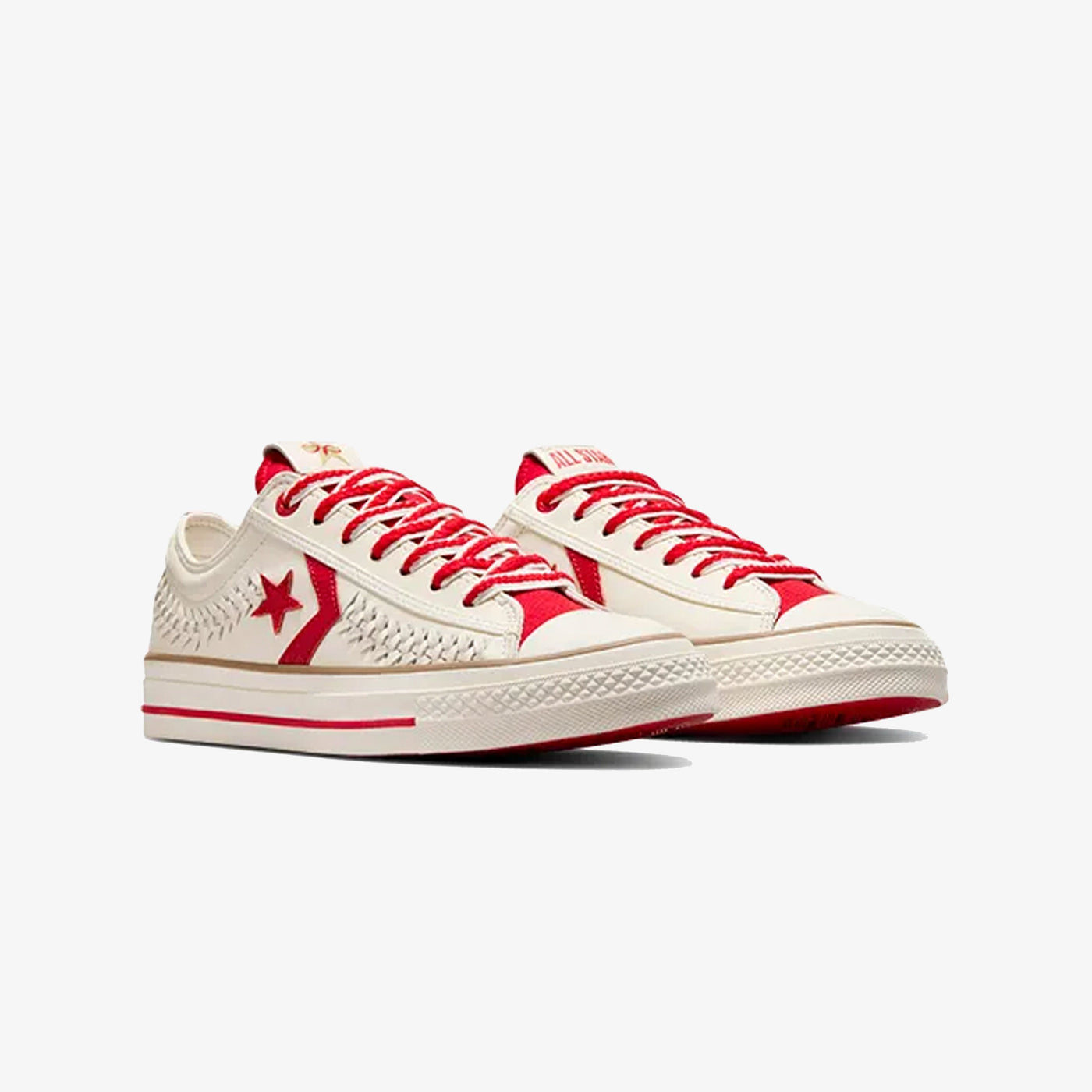 CONVERSE | STAR PLAYER { WHITE/RED