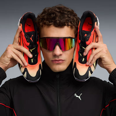 PUMA | INHALE { GLOWING RED-PUMA BLACK