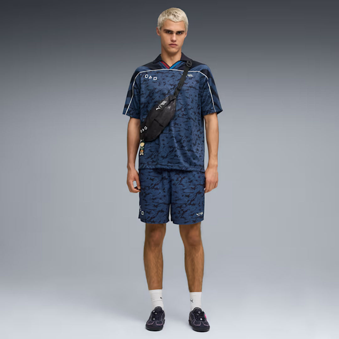 PUMA | PALERMO SQUID GAME LEATHER { NAVY/BRIGHT MELON