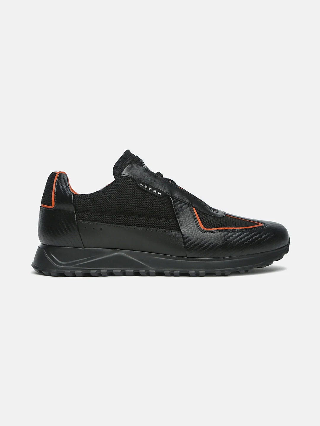 TORQUE - Carbon-Fiber Leather Racing Sneakers
